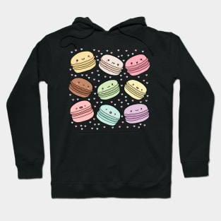 Kawaii pastel macarons Hoodie